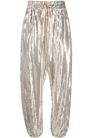 Ilkyaz Ozel Tamara sequin-embellished trousers