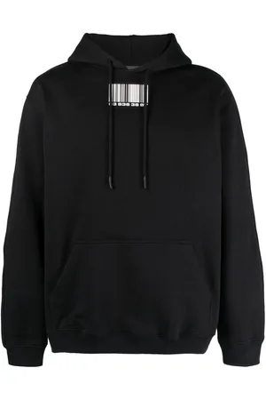 VTMNTS Logo-patch long-sleeve hoodie