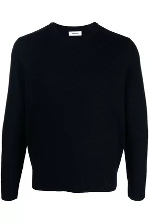 Sandro Brioche-stitch wool-blend jumper