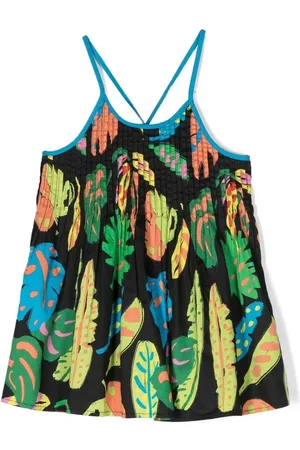 Stella McCartney All-over leaf-print top