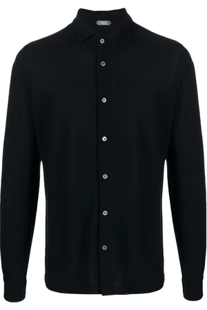 ZANONE Button-down fastening shirt