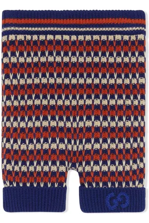 Gucci Striped tuck-stitch Bermuda shorts