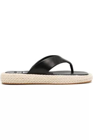 SENSO Bianca braided-sole sandals