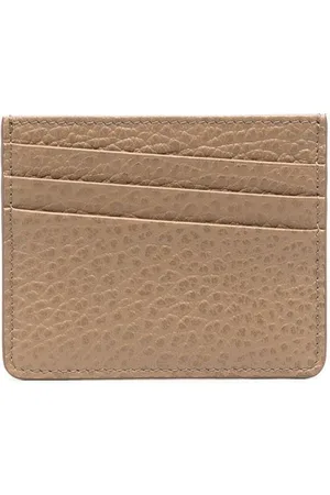 Maison Margiela Four-stitch leather card holder