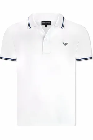 Emporio Armani Logo-print cotton polo shirt