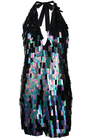 Ilkyaz Ozel Paillette-embellishment mini dress