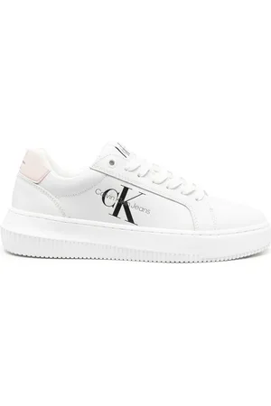 Calvin Klein Logo-print lace-up sneakers