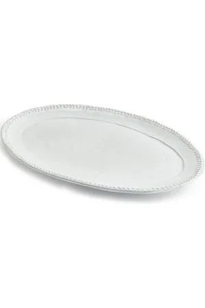 SOHO Hillcrest embossed-detail platter