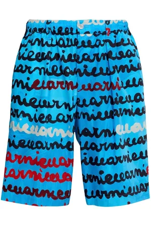 Marni Handwriting-print shorts