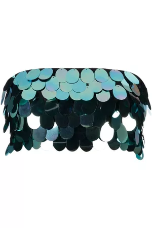 Ilkyaz Ozel Paillette bandeau top
