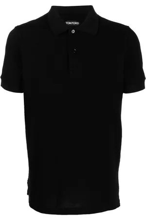 Tom Ford Short-sleeved cotton polo shirt