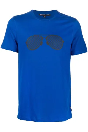 Michael Kors Men Short Sleeve - Sunglasses-print round-neck T-shirt