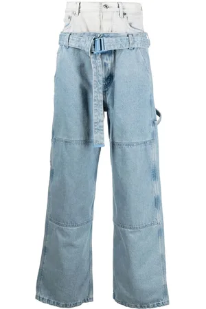 OFF-WHITE Wide-leg jeans