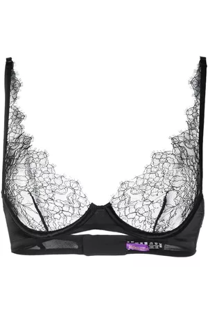 MAISON CLOSE Lace-trim detail bra