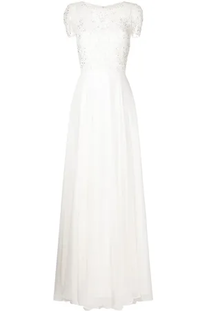 Jenny Packham Albertine crystal-embellished gown