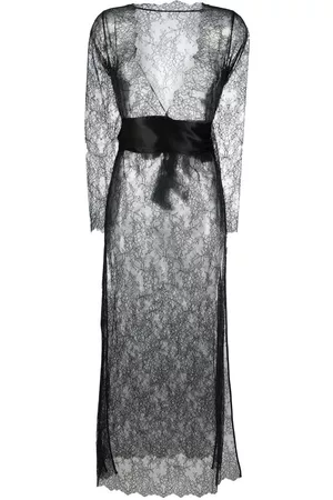 MAISON CLOSE Rendez-Vous floral-lace wrap dress
