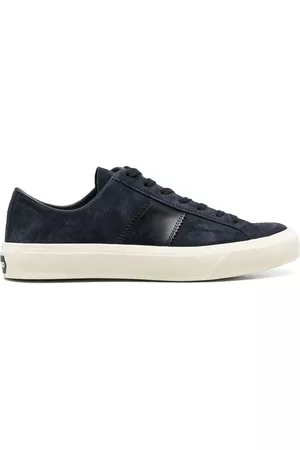 Tom Ford Logo-patch lace-up sneakers