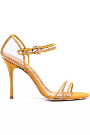 Manolo Blahnik Fersen 105mm suede sandals