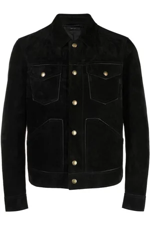 Tom Ford Four-pocket suede western jacket