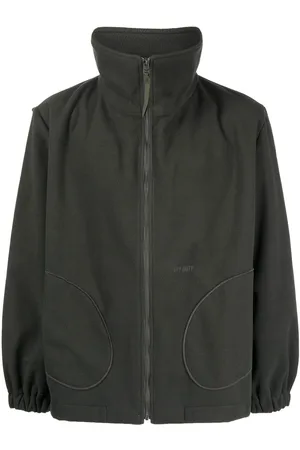 Off-Duty Fleece bomber jacket