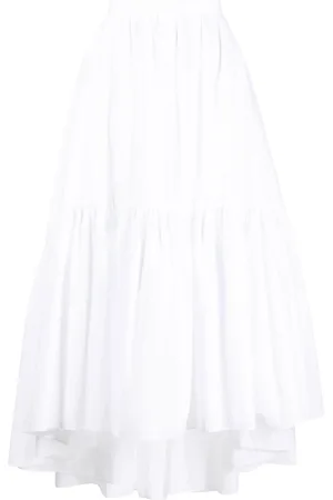 Patou High-waisted midi skirt
