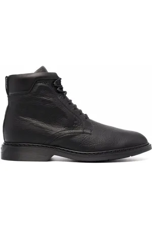 Hogan Men Boots - Lace-up leather boots
