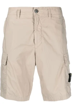 Stone Island Parachute canvas shorts
