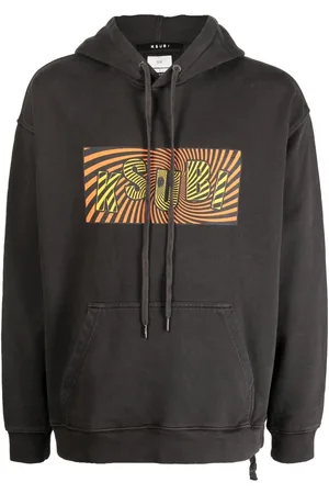 KSUBI Logo-print drawstring hoodie