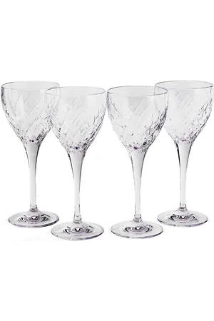 SOHO Barwell crystal set of four wine glasses