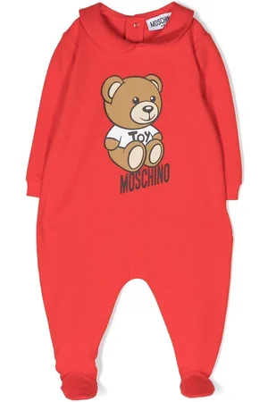 Moschino Logo-print cotton pyjamas