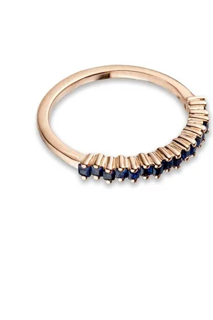 Suzanne Kalan 18kt rose gold sapphire ring