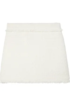 Proenza Schouler Tweed knitted mini skirt