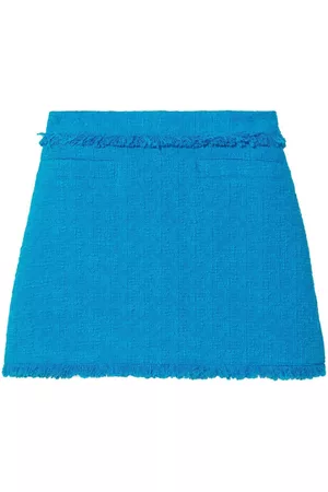Proenza Schouler Tweed knitted mini skirt