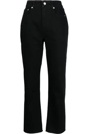 Maison Kitsuné High-waited denim jeans