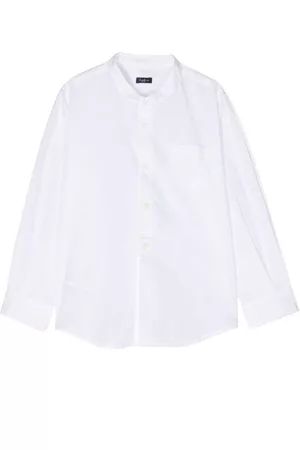 Il gufo Pocket cotton shirt