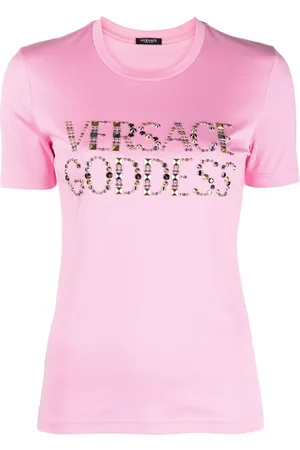 VERSACE Logo-embellished T-shirt