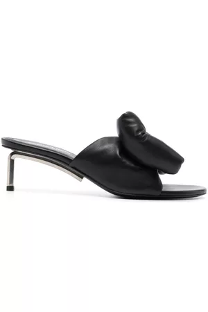 OFF-WHITE Allen bow-detail leather mules