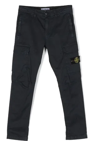 Stone Island Compass-motif cargo trousers
