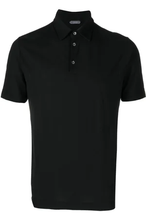 ZANONE Short-sleeve cotton polo shirt