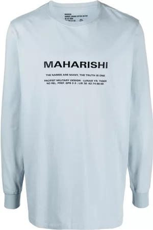 Maharishi Logo-print long-sleeve T-shirt