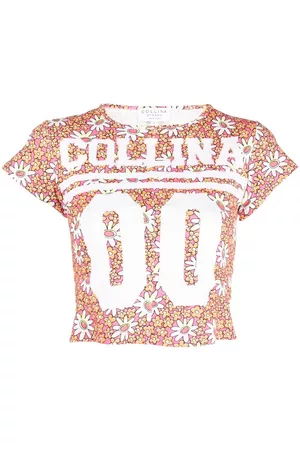 Collina Strada Logo-print short-sleeve T-shirt
