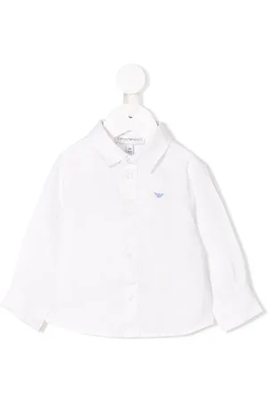 Emporio Armani Embroidered logo shirt