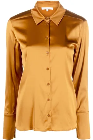 Patrizia Pepe Long-sleeve satin shirt