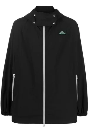 OAMC Logo-patch hooded jacket