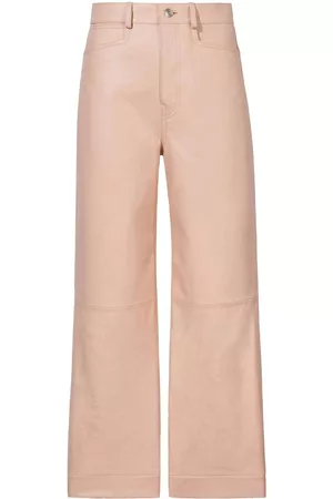 Proenza Schouler Cropped leather trousers