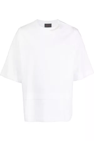 Simone Rocha Pearl-embellished layered T-shirt