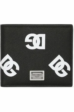 Dolce & Gabbana DG-logo leather bifold wallet