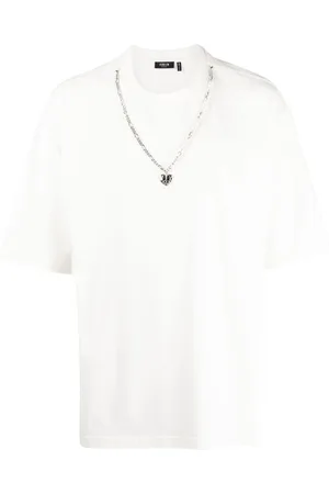 FIVE CM Drop-shoulder cotton T-Shirt