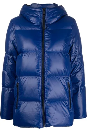 Tommy Hilfiger Logo-hood padded jacket