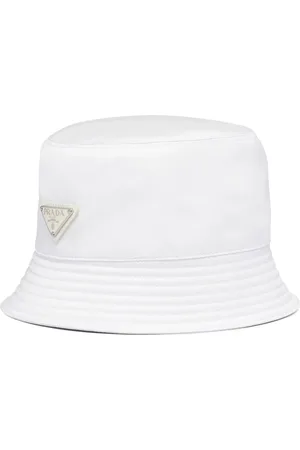 Prada Triangle-logo bucket hat